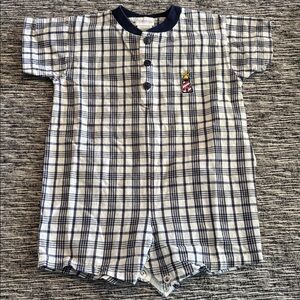 Vintage Carters lighthouse  Romper Size 12-18 mom